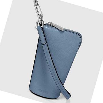 Pochettes Ecco Textureblock Midi Femme Bleu | FR 367PJJ